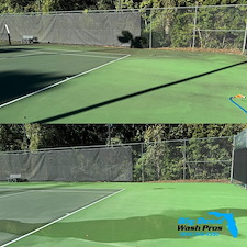 A-Tennis-Court-Soft-Washing-Project-in-Tallahassee-FL 0